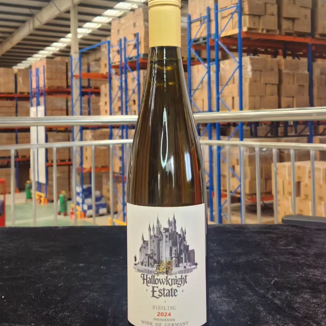 有赠品·德国原瓶原装进口【6瓶圣骑庄园雷司令】莱茵黑森小产区半甜型葡萄酒