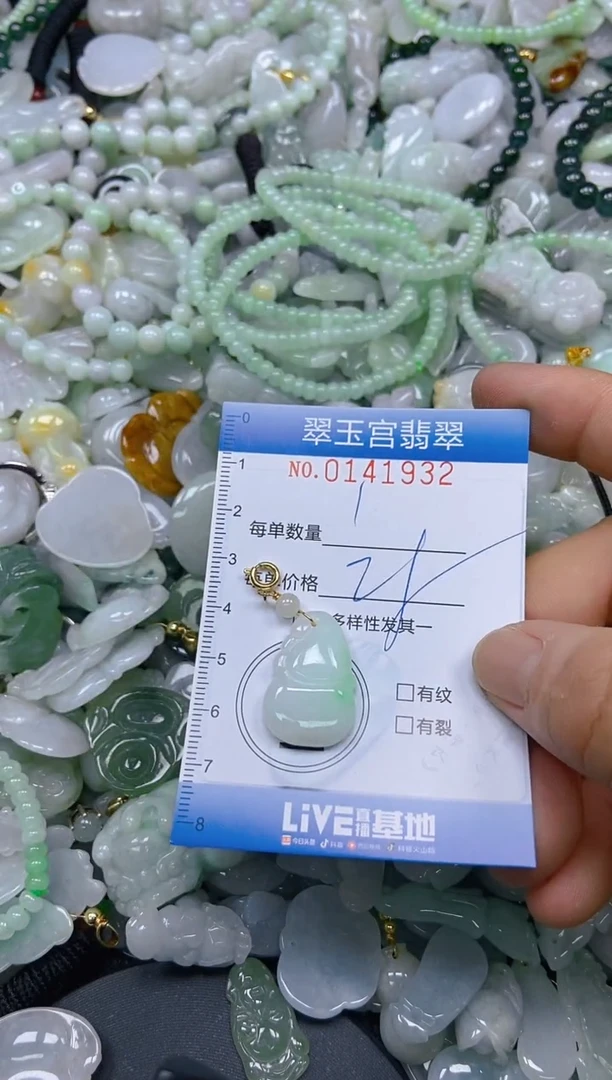 翡翠未镶嵌颈饰闪购0141932