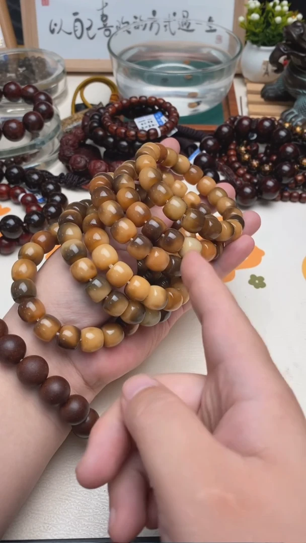白玉菩提手串菩提根