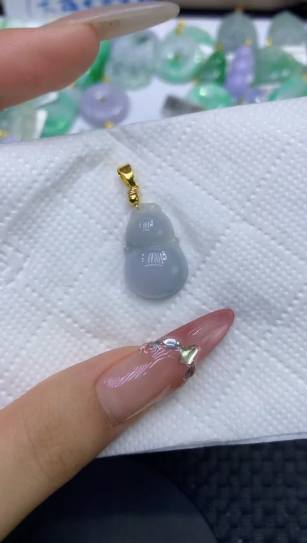 颈饰未镶嵌翡翠天然缅甸A货翡翠