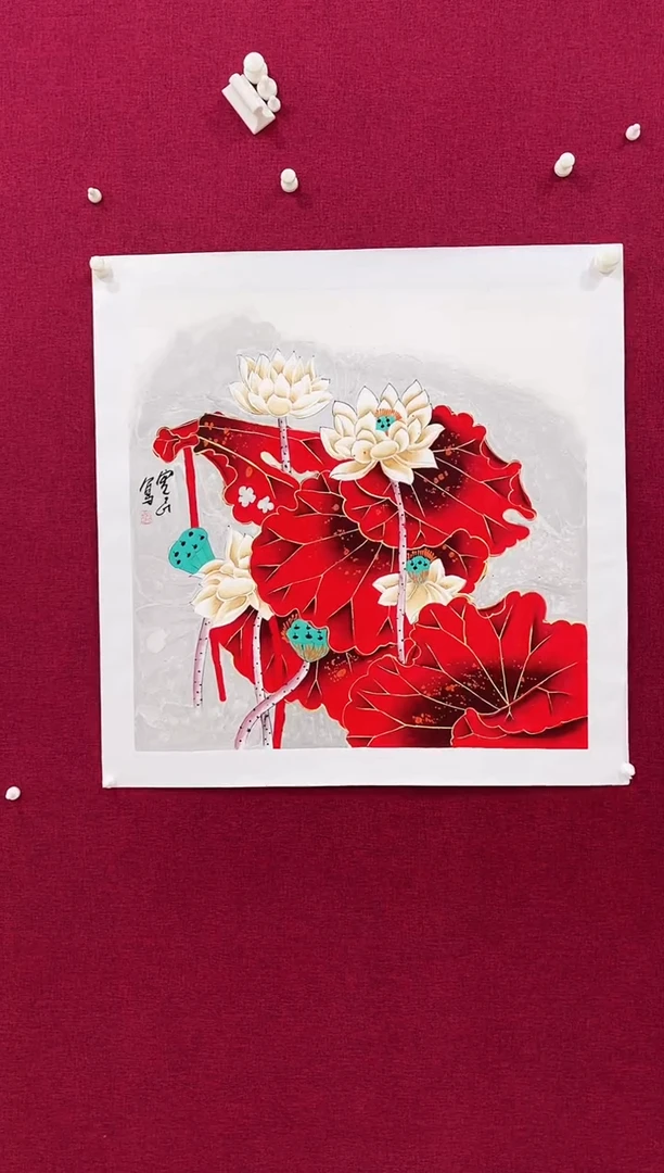 国画张现民的国画作品