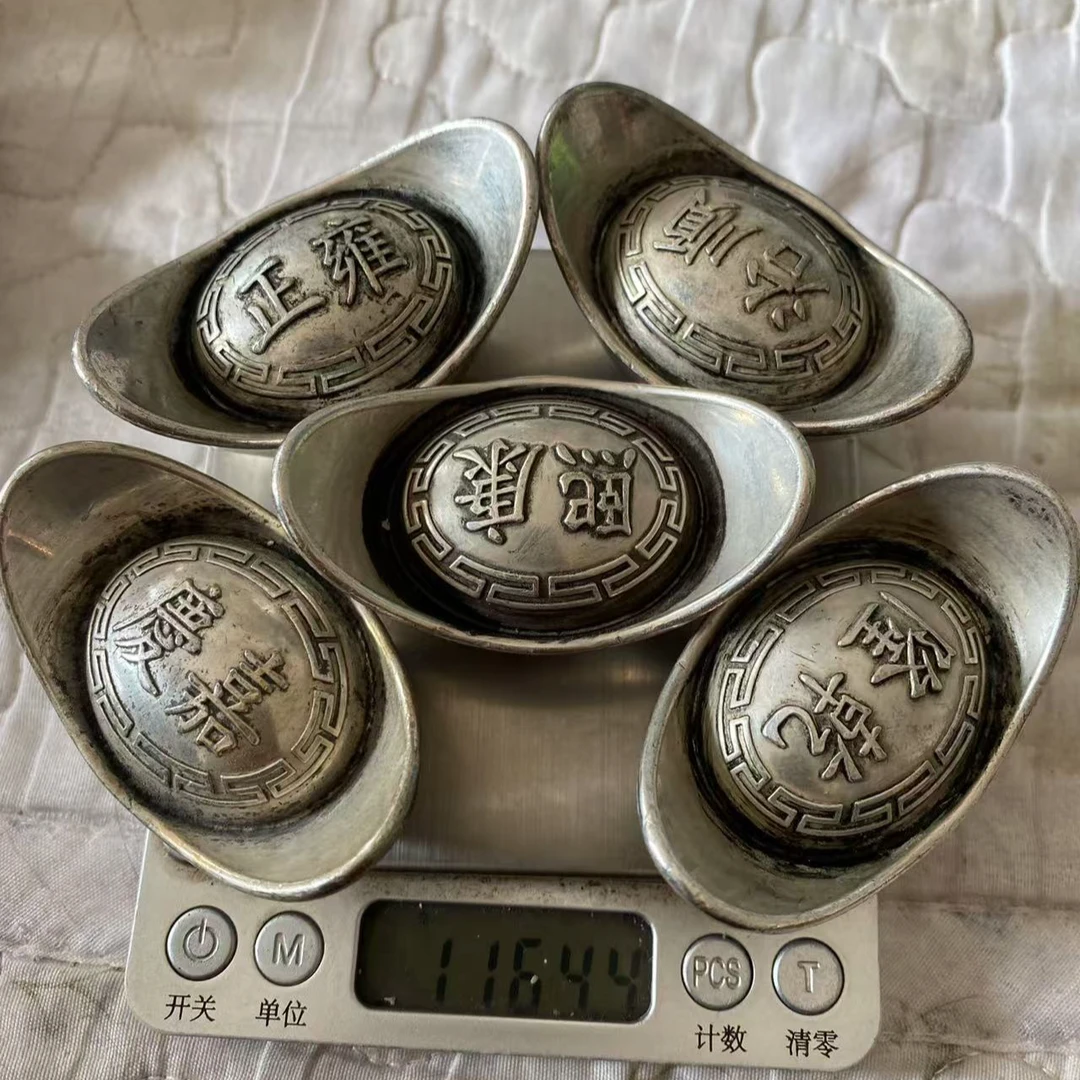 复古家居 大五帝元元工艺品摆件 一套五个