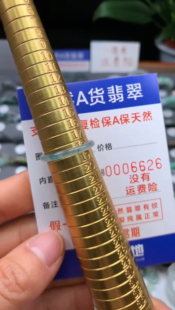 【闪购商品】翡翠戒指未镶嵌18号圈口6626
