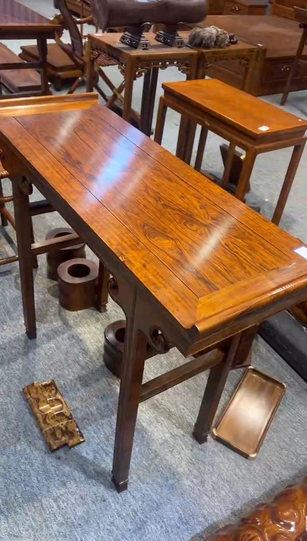 木条案  条案  红木家居