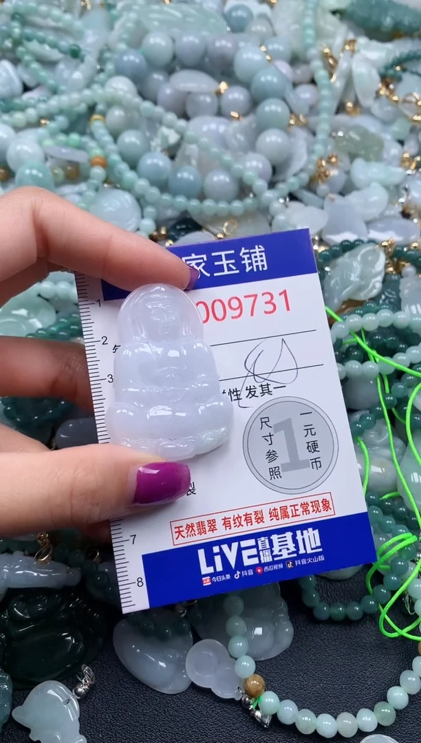 颈饰未镶嵌翡翠9731