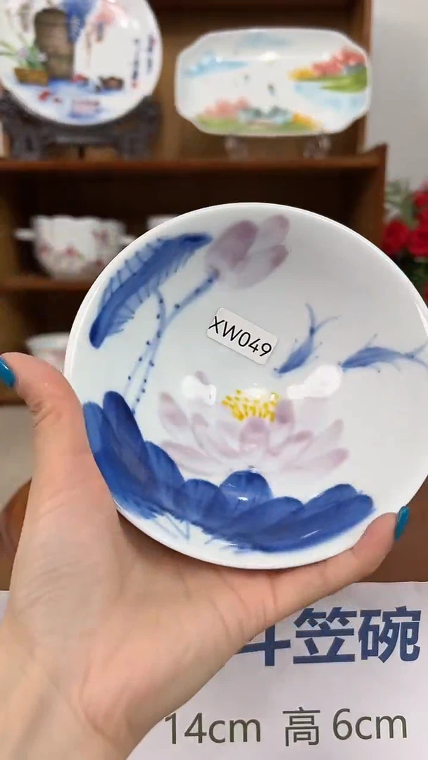摆件景德镇手工手绘陶瓷餐具