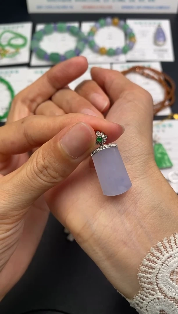 【闪购商品】定制翡翠18K金镶嵌模式推广期24小时鉴赏期