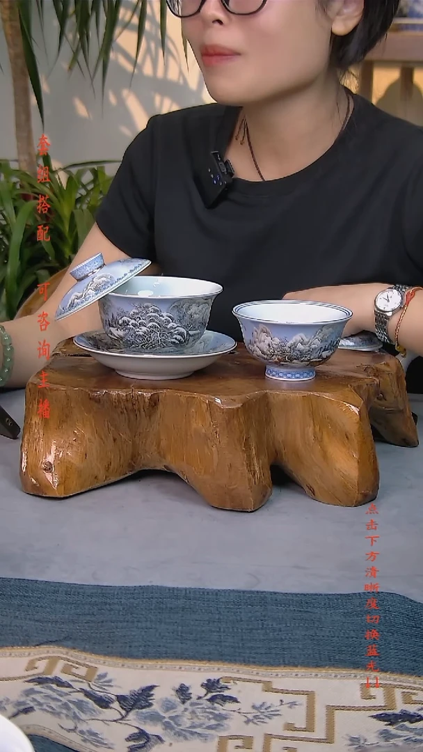 简装家用款2件套 白瓷陶瓷茶具