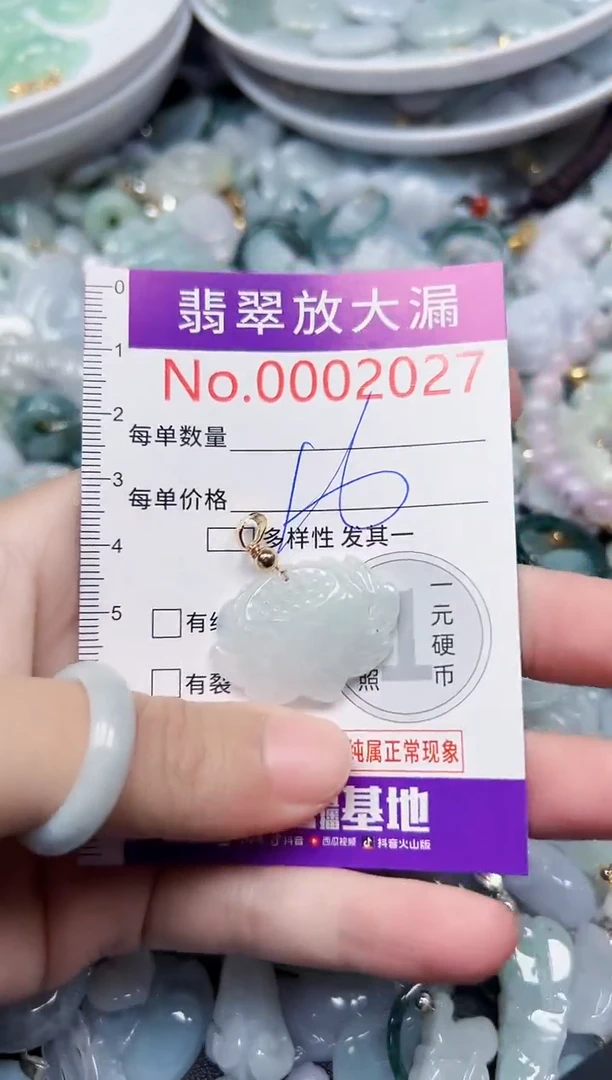 颈饰未镶嵌翡翠2027