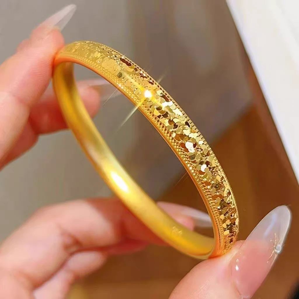 999镀K泥鳅背碎冰冰气质时尚古法经典磨砂传承链条7