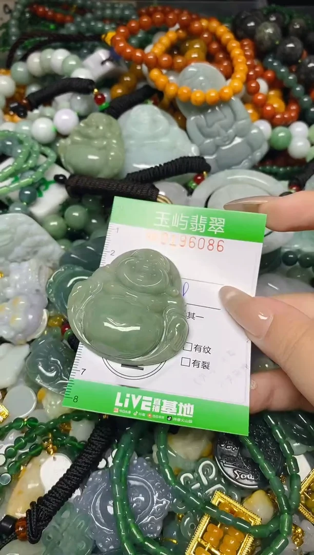 翡翠未镶嵌颈饰闪购0196086