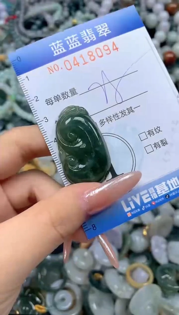 颈饰未镶嵌翡翠闪购0418094