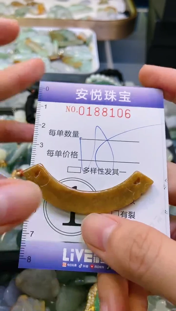 翡翠未镶嵌颈饰闪购0188106