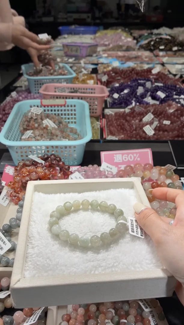 未镶嵌手链水晶123号 多样性发一P  10+