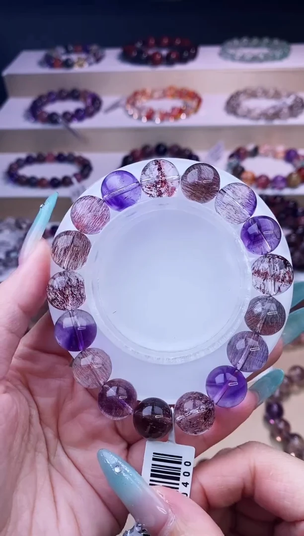 未镶嵌手串水晶仙女超七单圈12m+