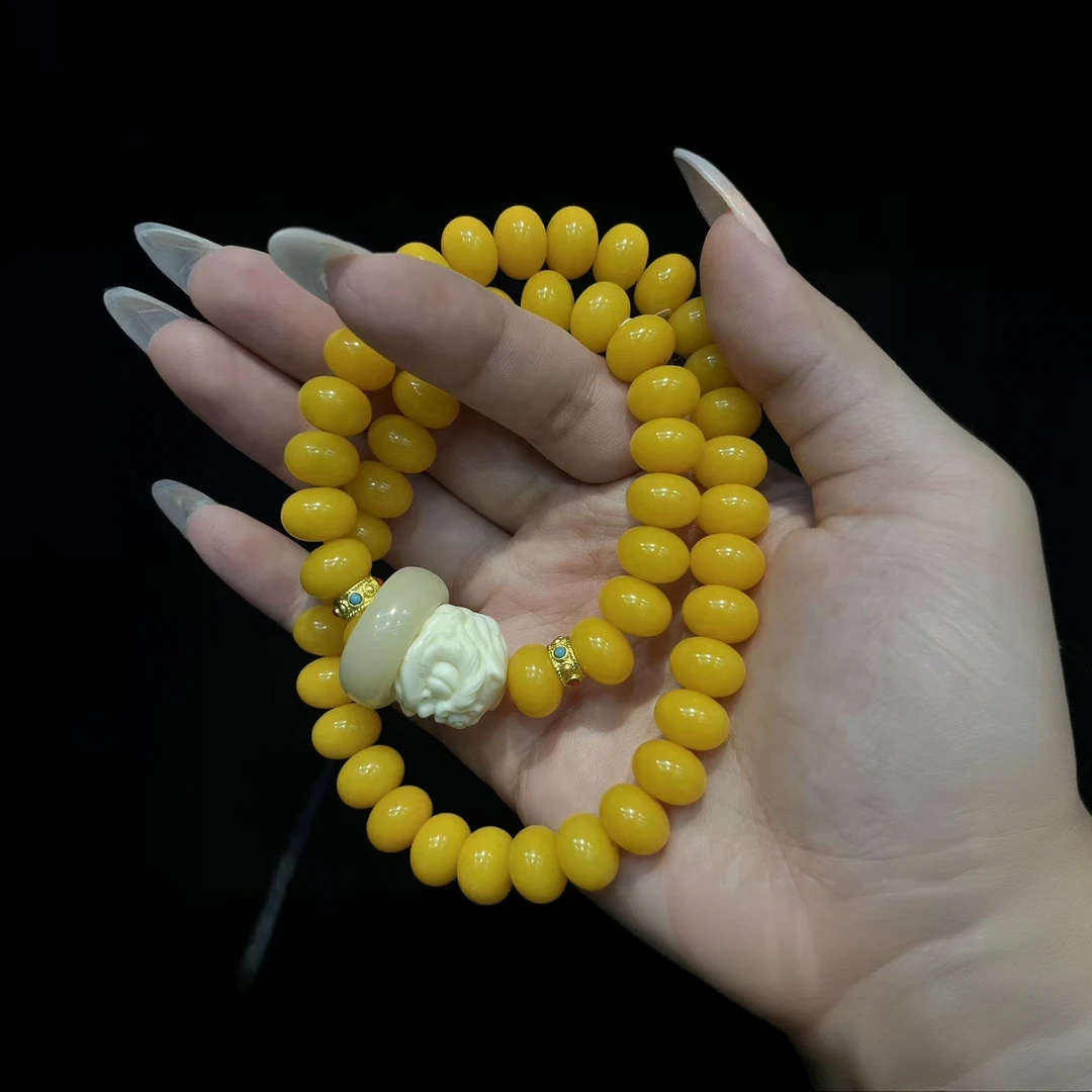 吧唧文玩文玩手串双圈1【无礼盒】@@YS1459