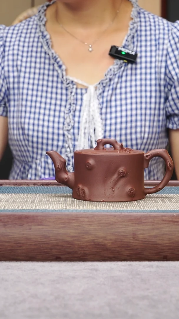 茶壶紫砂紫泥梅桩