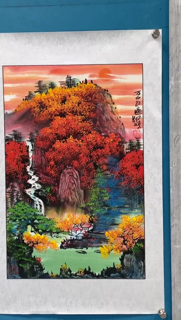 国画闪电购刘武绘画5