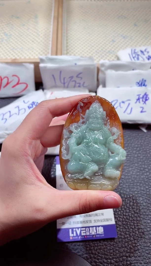 翡翠未镶嵌颈饰00005802