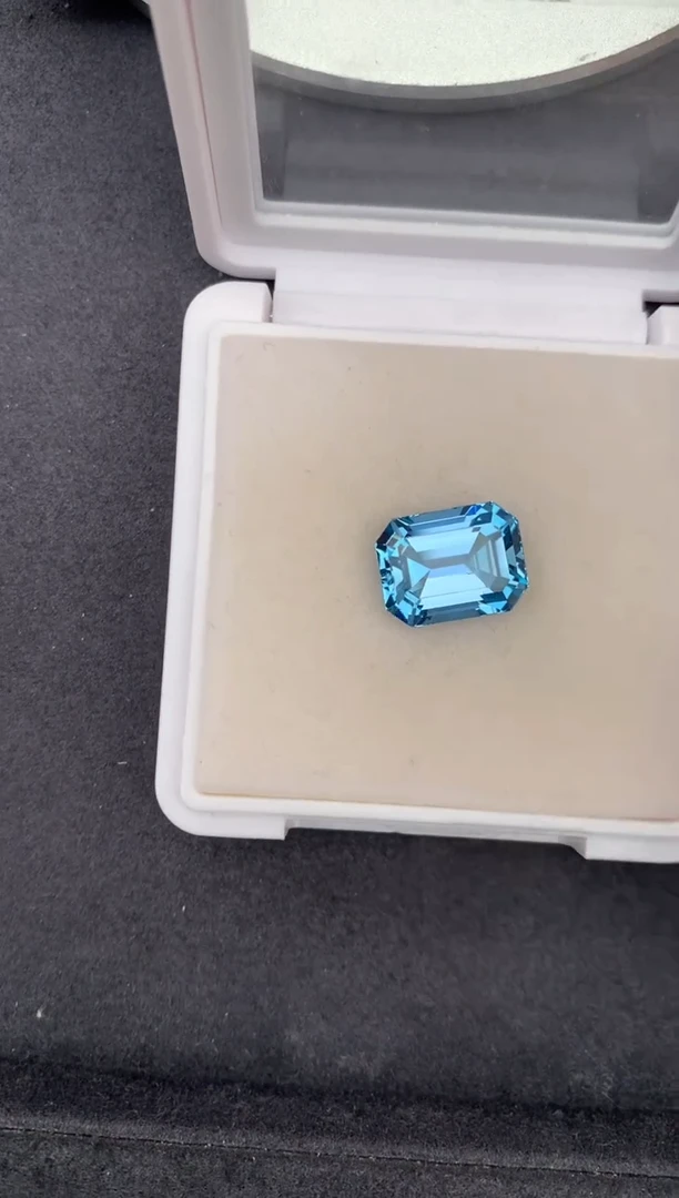 裸石海蓝宝石8.5ct海蓝宝  FH  定制