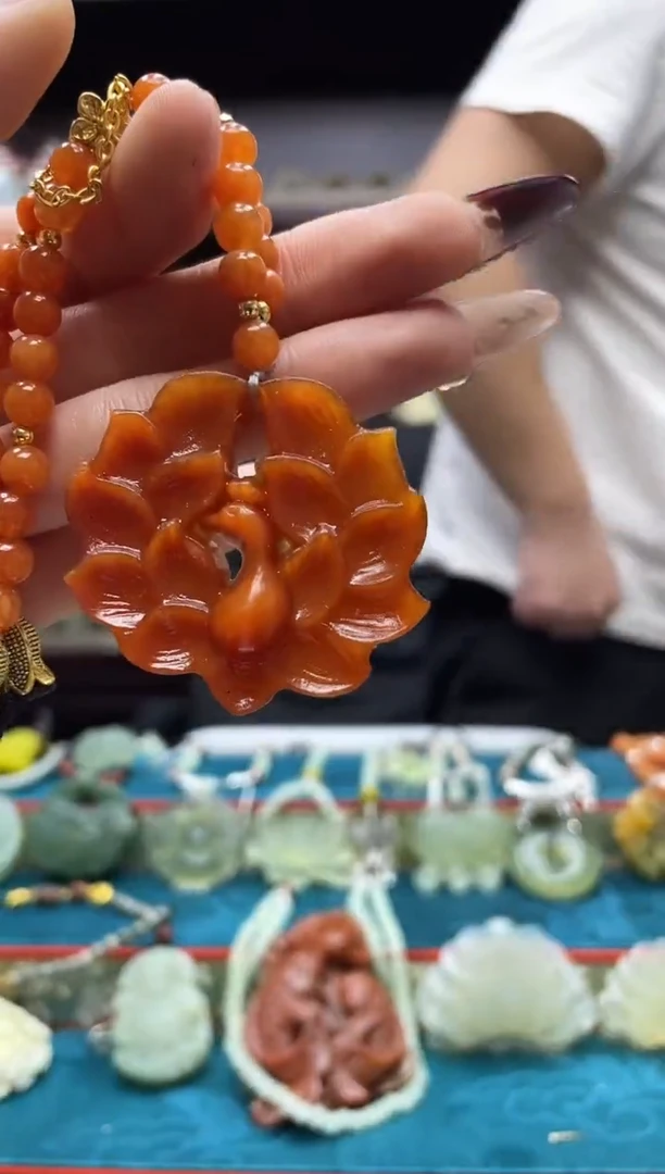 未镶嵌岫玉吊坠·多样性发货*拍一发一