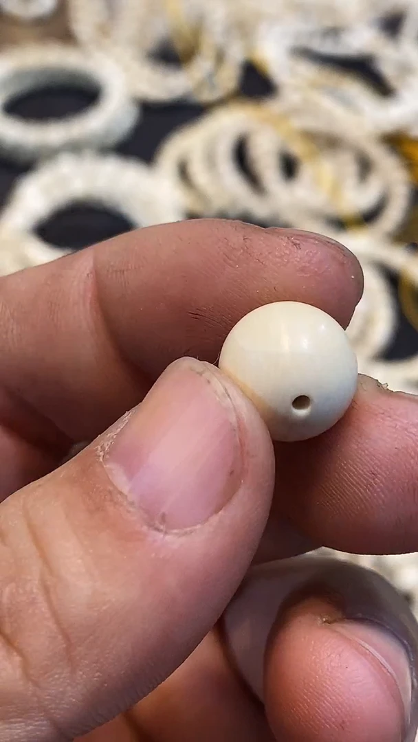 泥塑傀*小把玩件摆件