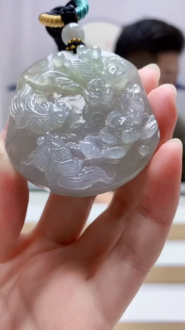 未镶嵌定制翡翠4917zm-毛货挂件199