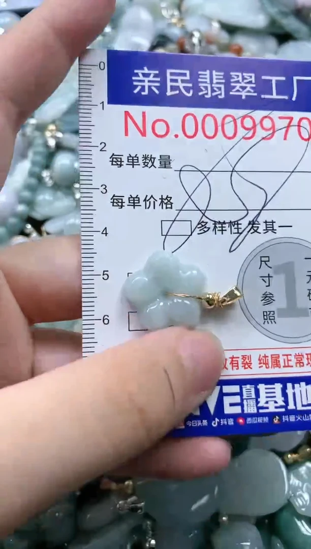 翡翠未镶嵌吊坠(不含链)9970