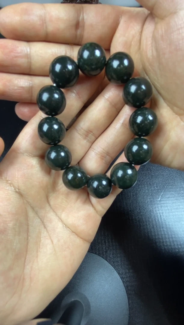 未镶嵌手串和田玉鄢*五1