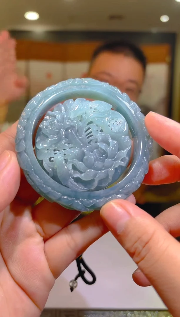 未镶嵌定制翡翠03/1003/L/发其一件/手镯