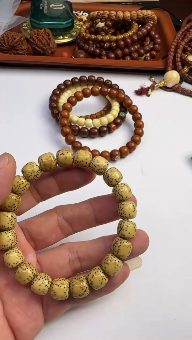 星月菩提手串星月菩提