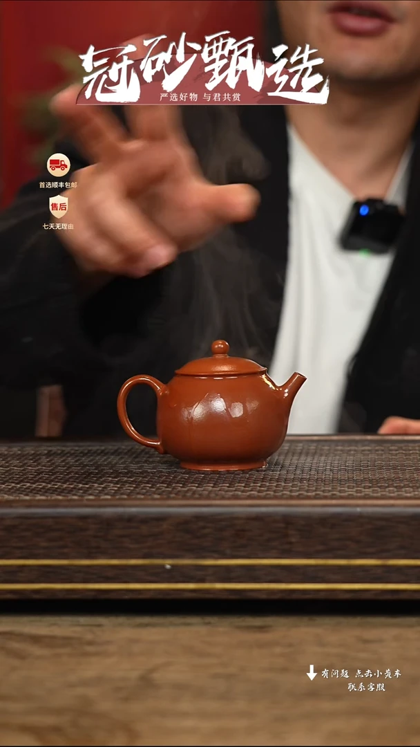 【闪购商品】紫砂茶壶冠砂甄选66