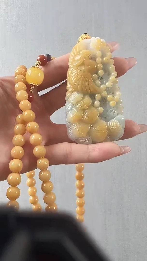 颈饰未镶嵌翡翠凤凰