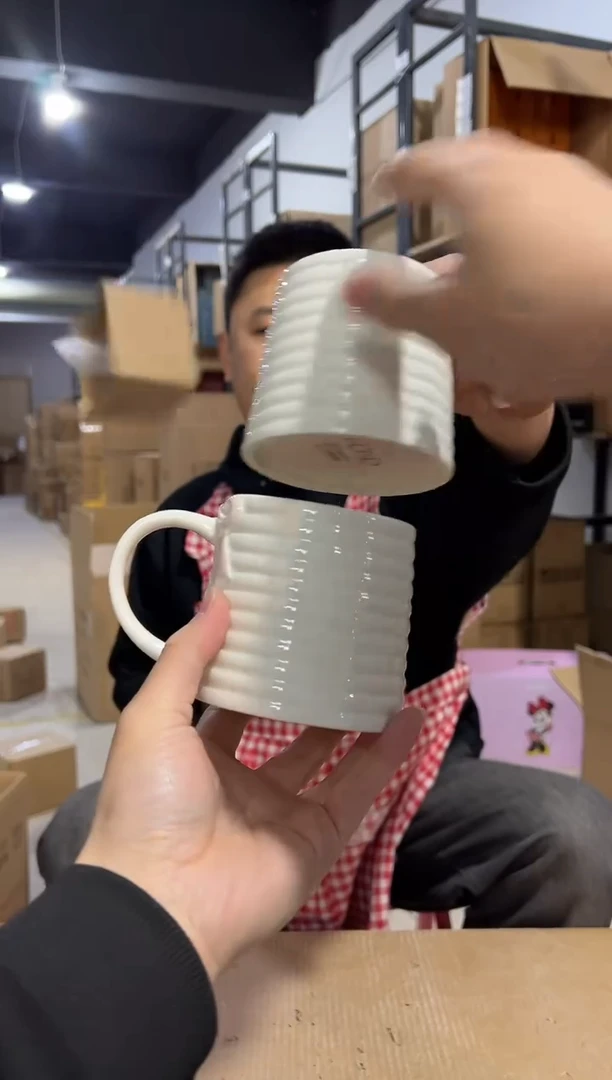 【闪购商品】杯白色蝴蝶结水杯2件套微瑕