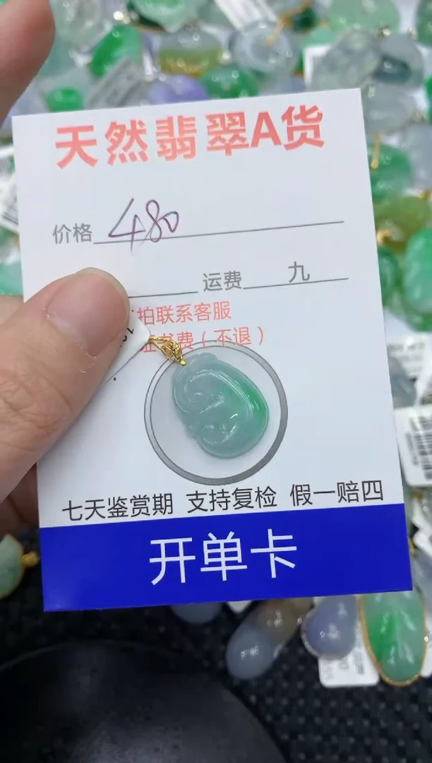 【闪购商品】翡翠颈饰18K金镶嵌111111111111