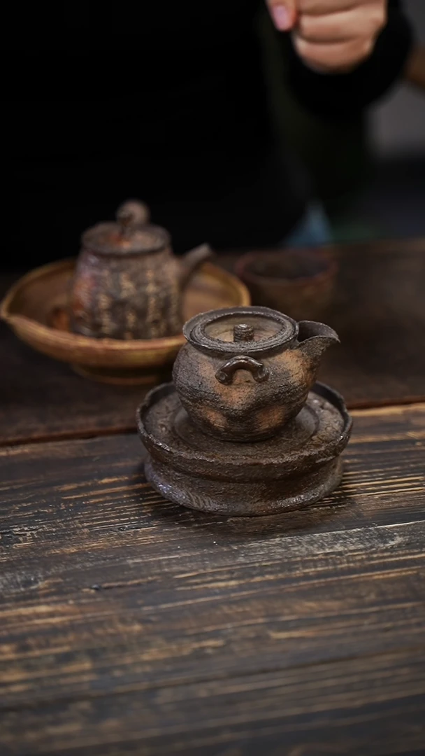 全手工制作 南蛮侧把壶