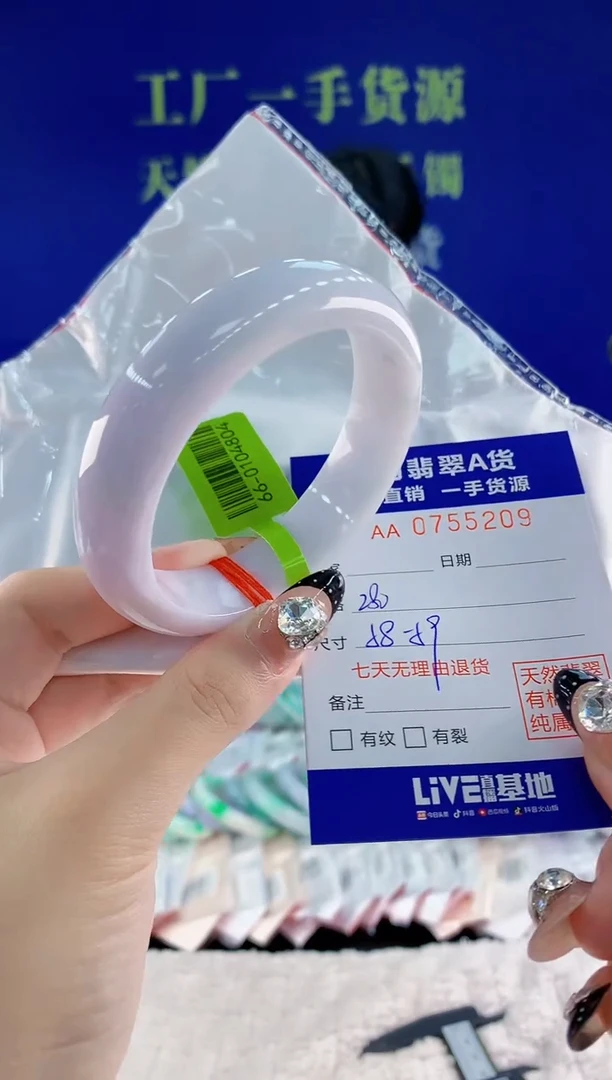 未镶嵌手镯翡翠09天然翡翠A货