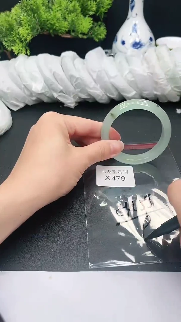 未镶嵌手镯翡翠479