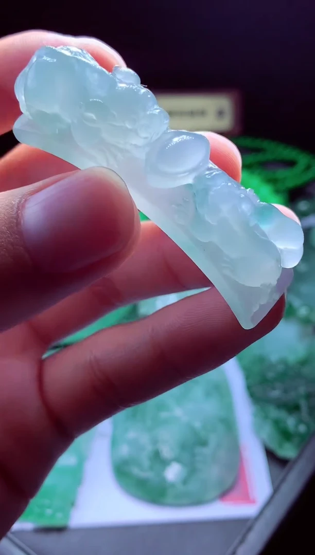未镶嵌定制翡翠秀*#翡翠毛货定制