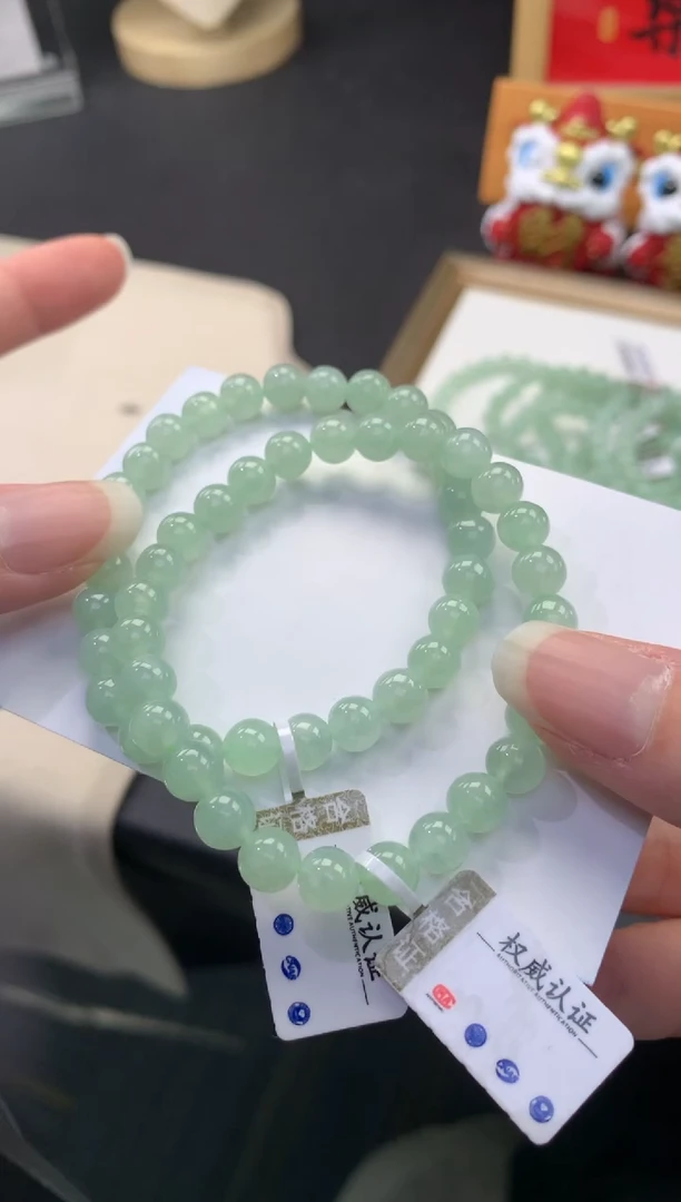 【闪购商品】翡翠手串未镶嵌FC383 翡翠手串 多样性发其一