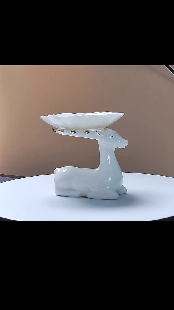 摆件一鹿有你茶滤摆件