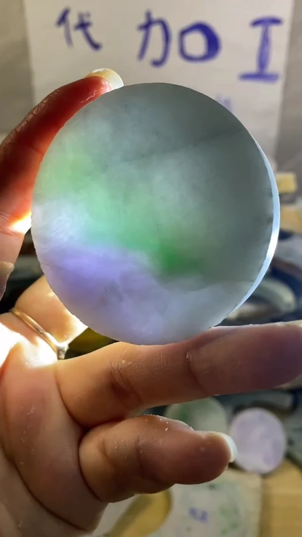 散珠翡翠纯天然翡翠A货85