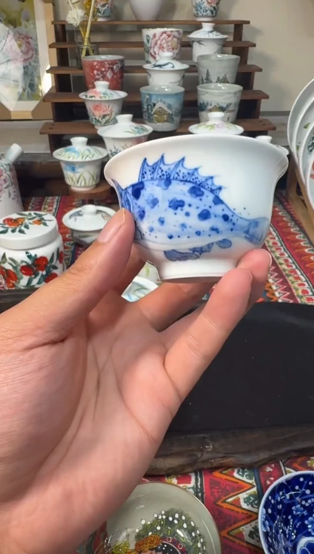 瓷片陶瓷景德镇陶瓷浮力清仓价