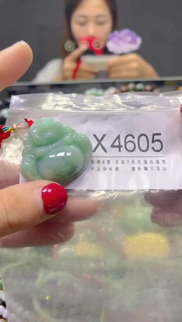 颈饰未镶嵌翡翠/X/翡翠A货，一件也是批发价