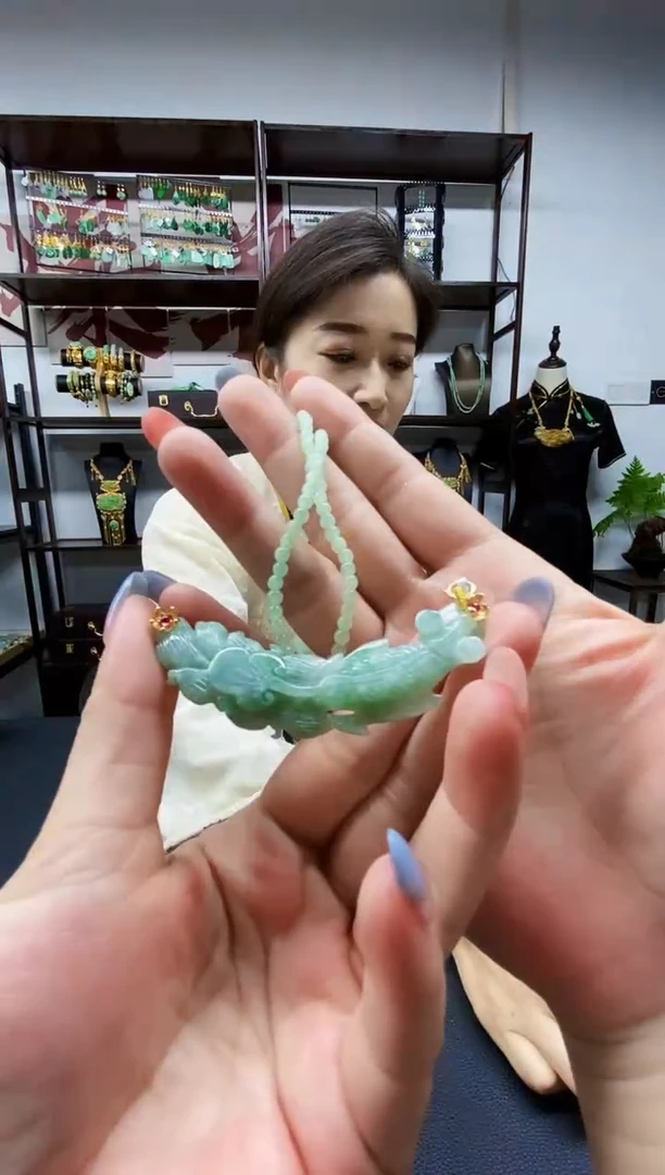 颈饰未镶嵌翡翠翡翠吊坠