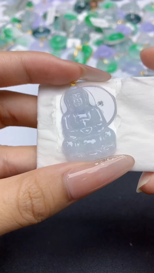 翡翠未镶嵌颈饰天然缅甸a货翡翠百元以上9元证书费自理