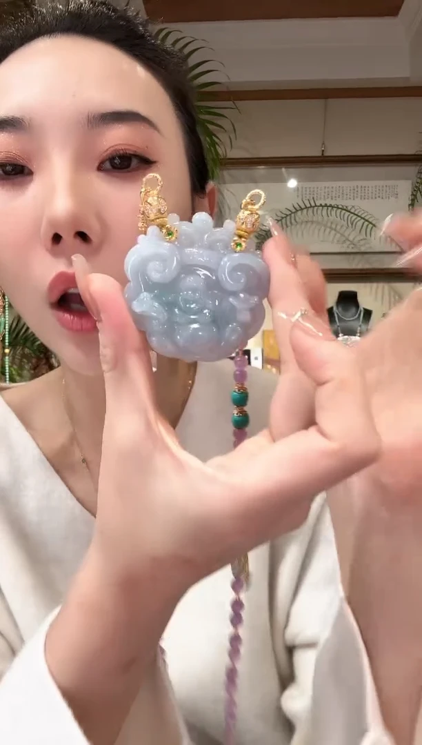 【闪购商品】翡翠颈饰未镶嵌国风