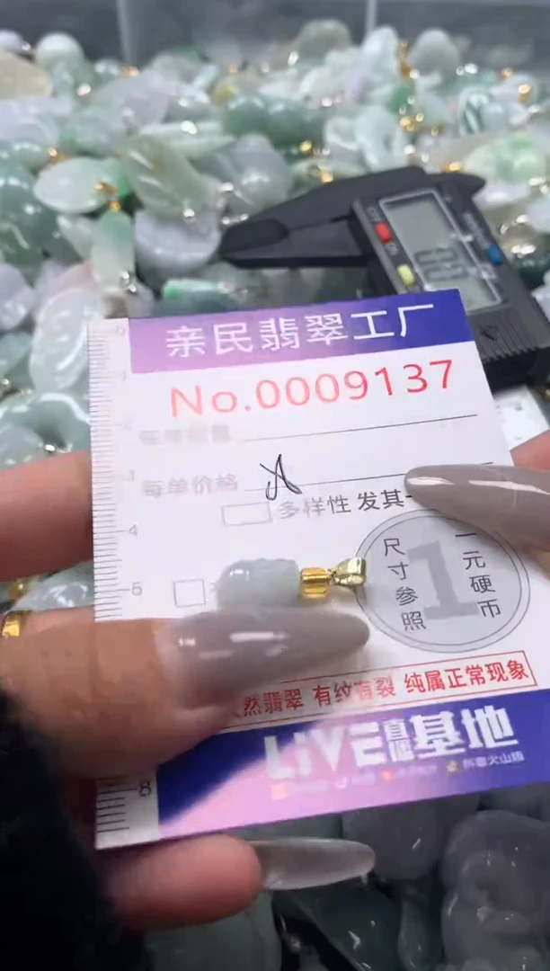 颈饰未镶嵌翡翠9137