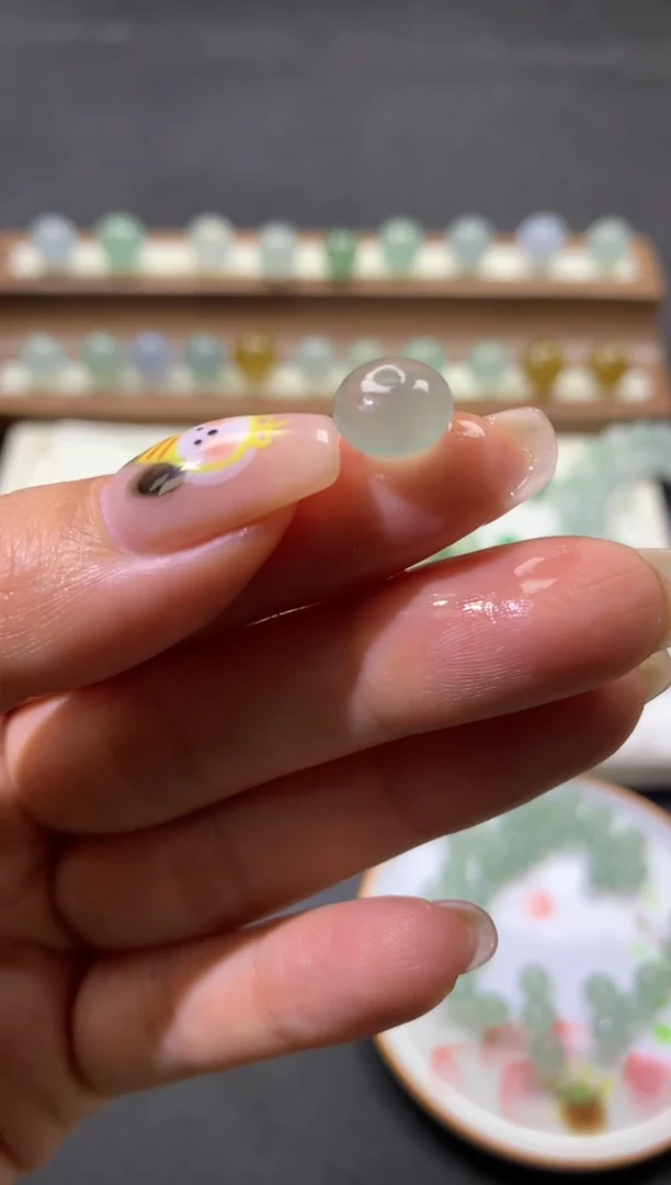 【闪购商品】定制翡翠未镶嵌珠18