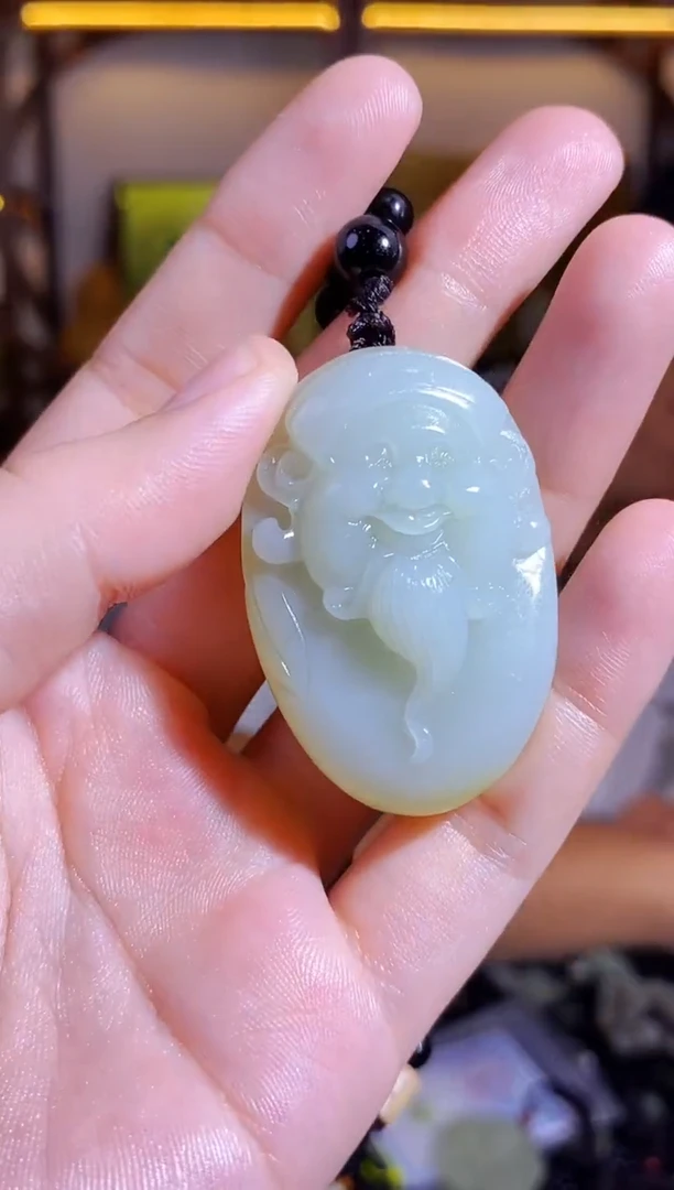 颈饰未镶嵌和田玉1